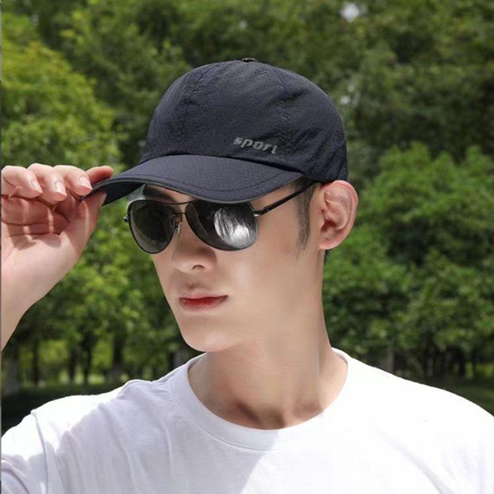 Adjustable Sun Hat Wide Brim Peaked Cap Fashion Sunscreen Hat  Outdoor Sports