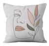 Nordic Wasabi Style Abstract Pillowcase Modern Simple Home Sofa Bedside Cushion Cover