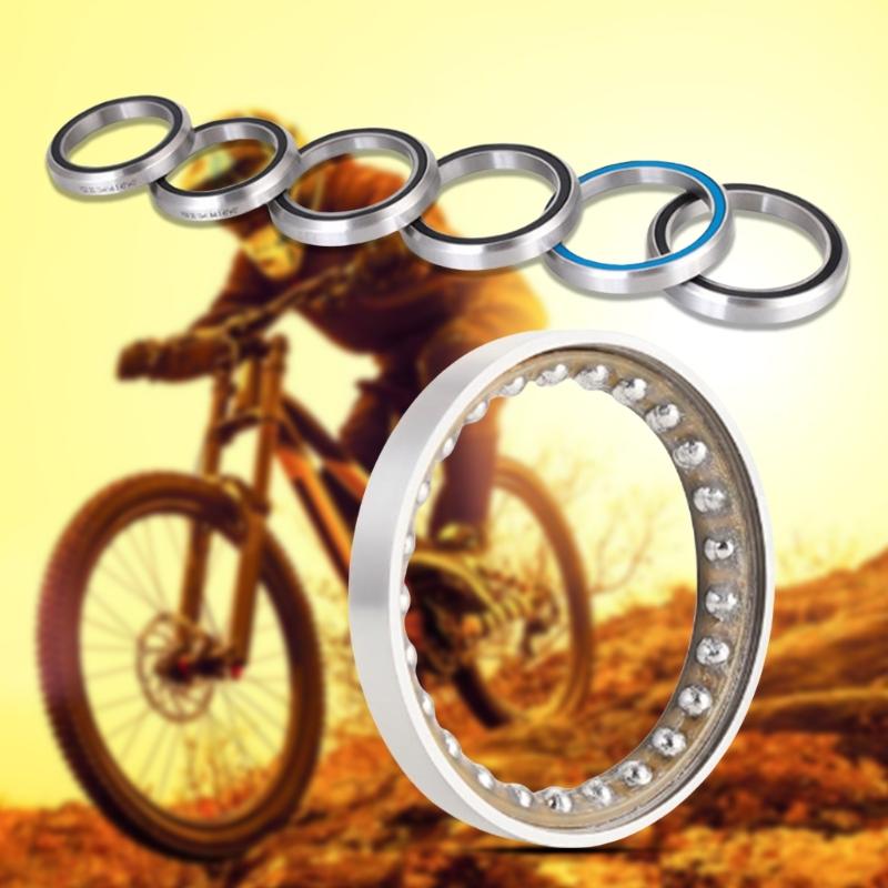 Road Bike Headsets Bearings Replacement Double Sealed Bearing Headsets 41/41.8/47/49/52mm Sealed Steel Bearing Enduring