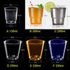 10/20pcs Clear Plastic Disposable Cups Reusable Mini Size Mousse Cup Disposable Tableware Plastic Transparent Cups