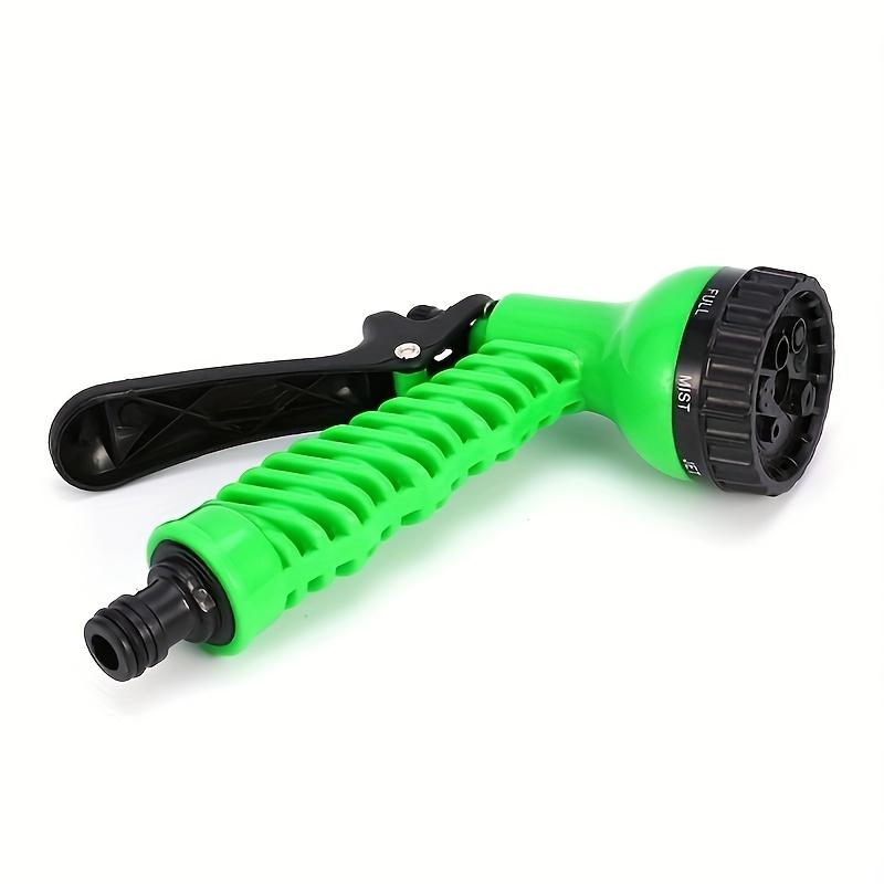 1pc High-Pressure Garden Spray Gun, 7-Function Adjustable Nozzle for Car Washing, Plant & Vegetable Watering, Home Outdoor Use