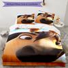 3pcs Spirit Stallion of the Cimarron Pattern Bedding Set Duvet Cover Set Includes Duvet Cover &pillowcases, Perfect All Season Bedroom Decoration & Gi