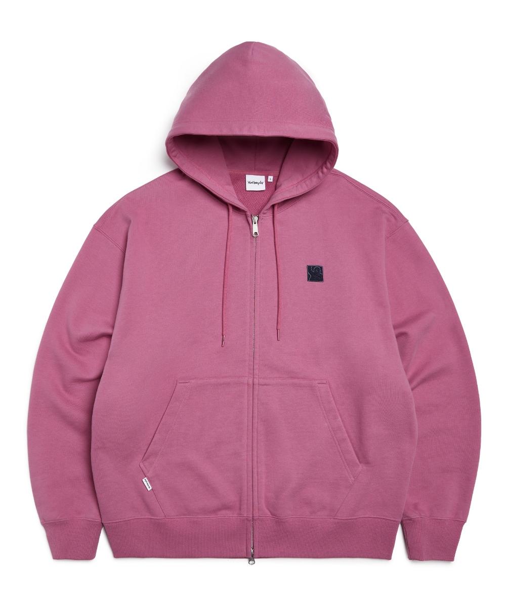 Mark Gonzales Shmu Wappen Zip-Up Hoodie - Pink Pink/105