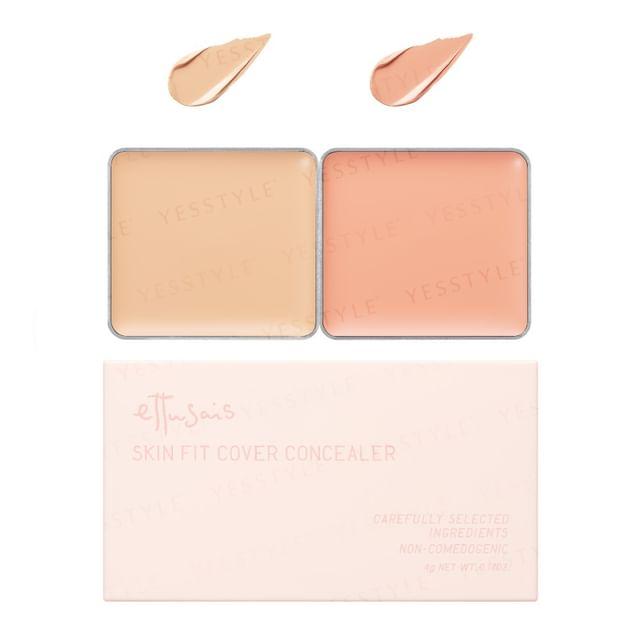ettusais - Skin Fit Cover Concealer Versatile Beige & Clear Coral