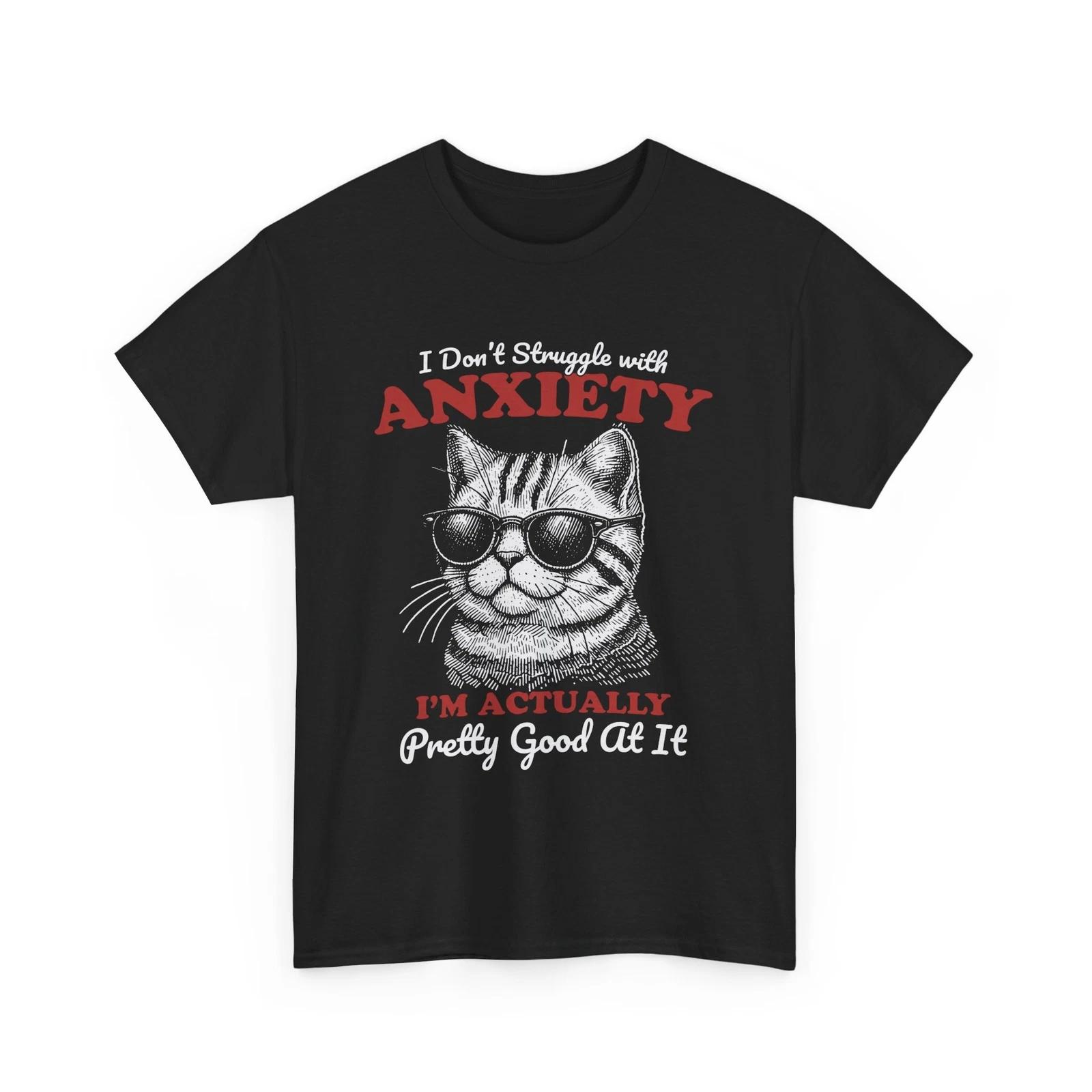 

Funny Cat Graphic T-Shirt – Cute Cat Lover Tee for Men & Women L