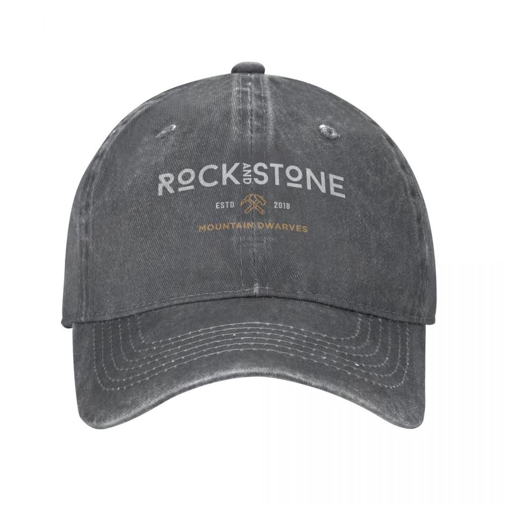 Deep Rock Galactic Rock and Stone White Cowboy Hat Caps Luxury Brand Funny Hat Women's Cap Unisex's