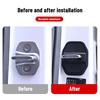 For Mercedes Benz Class S 2010- Car Door Shock Absorber Door Lock Protector Silicone Auto Door Lock Latches Cover