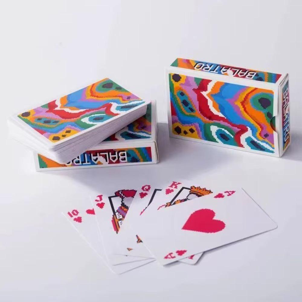 Balatro Pixel Art 9*6cm 54 Pcs Playing Cards - Retro 8-Bit Poker Deck for Gamers & Collectors - Unique Joker Designs