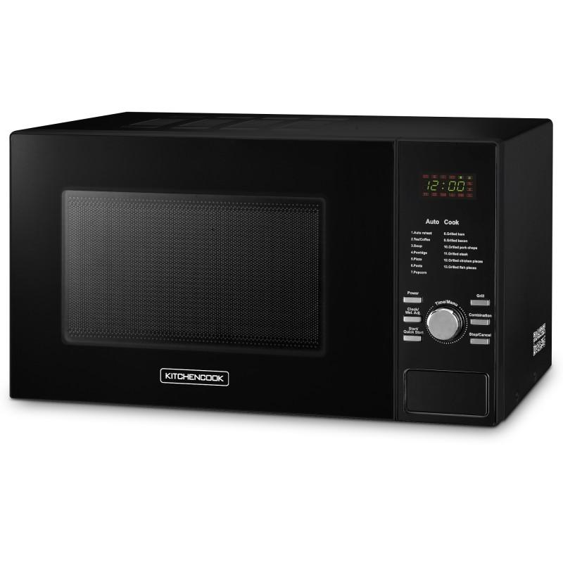 Kitchencook - Kmo30 - Micro-ondes Combiné Digital 30l - Grill 1050w - 13 Programmes