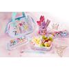 Skater Bento Trio Set (Chopsticks, Spoon, Fork) Disney Princess 24 Pieces for Kids, Antibacterial, Easy-Open Slide-Open, Made In Japan, TACC2AG-A