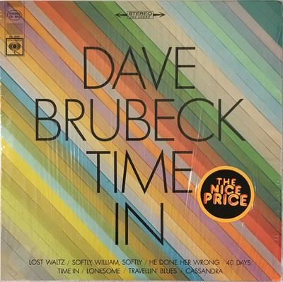 LP Plaat DAVE BRUBECK Time In CS9312 COLUMBIA VS Jazz Gebruikt