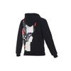 Y-3 Logo Print Freizeit Reißverschluss Kapuzenpullover Jacke Herren Jacke Schwarz GK4402