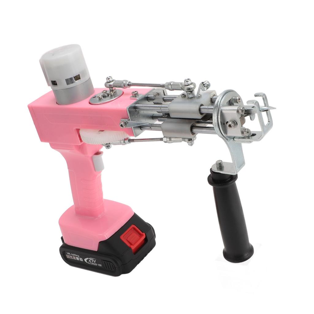 Rug Tufting Starter Kit Battery Powered Cordless Tufting Machine for Home Crafts Carpet Weaving