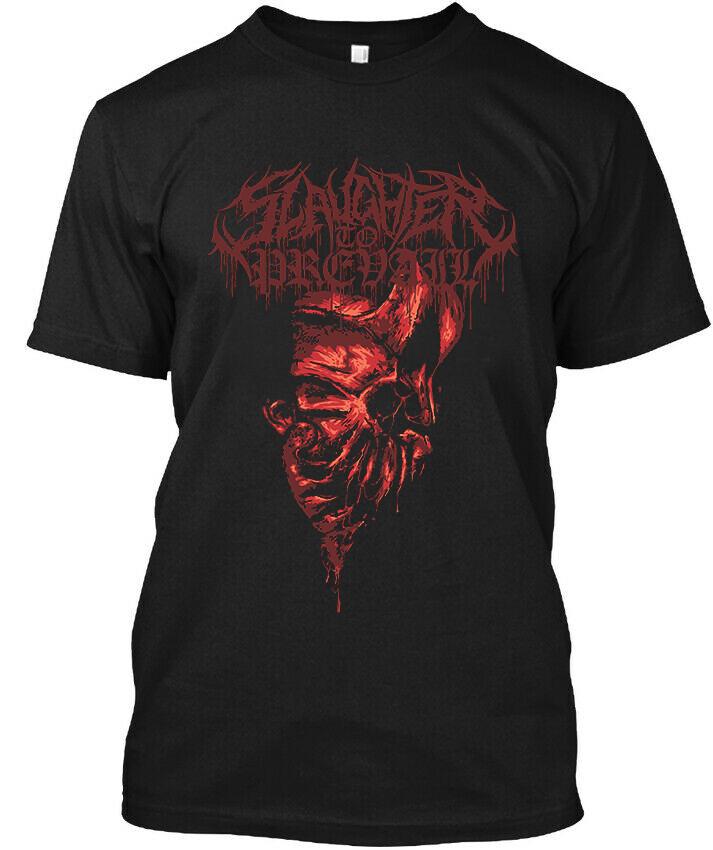 New! Popular Slaughter to Prevail Russian Graphic Retro Art Logo T-Shirt S-4XL XL