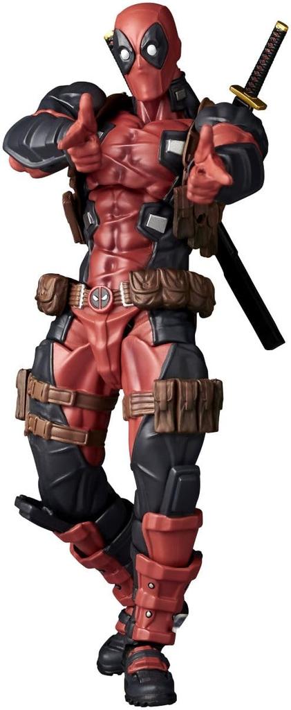 Kaiyodo Revoltech Amazing Yamaguchi Deadpool Ver. 2.5, Approximately 170mm Tall, Non-scale PVC & ABS Painted Action Figure