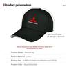 Car Duck Tongue Cap 3D Hat Baseball Cap Casual Trucket Hat For Mitsubishi Outlander Lancer L200 ASX Pajero Grandis Eclipse