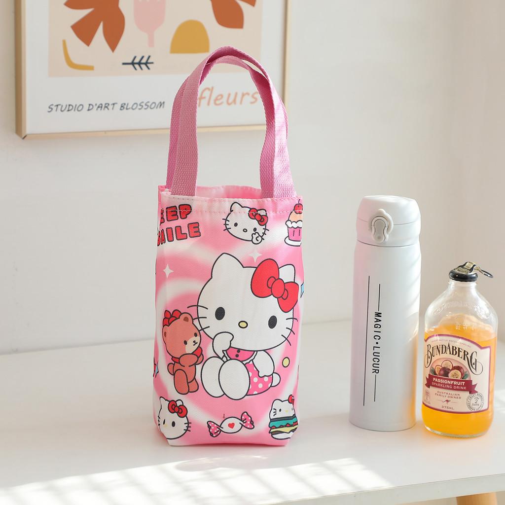 Canvas Bag Umbrella Water Bottle Carrier Cute Style Travel Daily Use