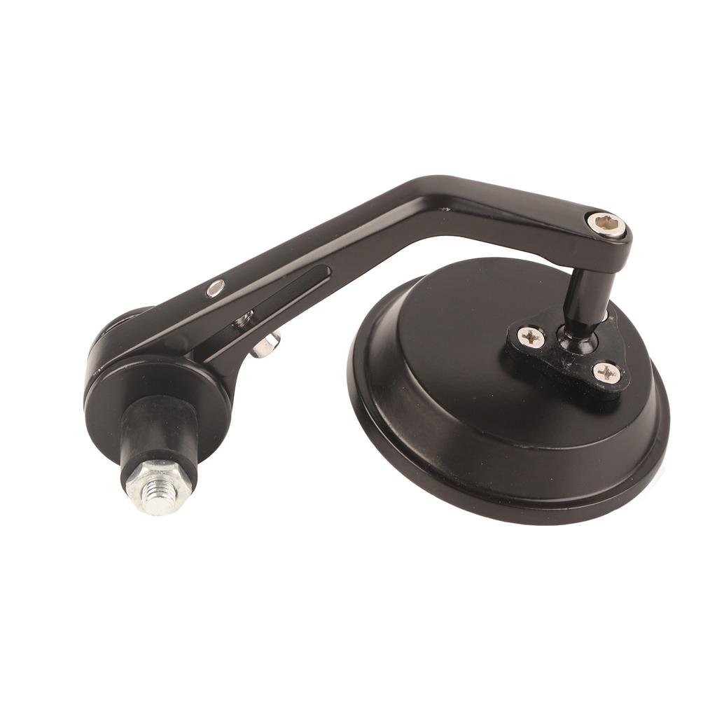 78" Universal Round Motorbike Motorcycle Rear View Handle Bar End Rearview Side Mirrors Chrome