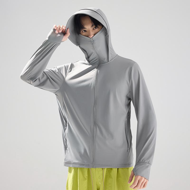 UPF50+ Breathable Sun Protection Clothing - Ice Feel, Skin-Friendly, Anti-UV for Men & Women Outdoor Fishing