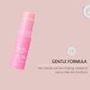 Pink multi-effect moisturizing stick, delicate and gentle moisturizing, dry face and lips, portable soft skin care stick 10g