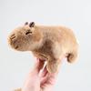 Simulation Fluffty Capybara Plush Stuffed Animals Toy Soft Dolls Real Life Capybara Dolls Kids Toys Peluche Christmas Gift 18cm