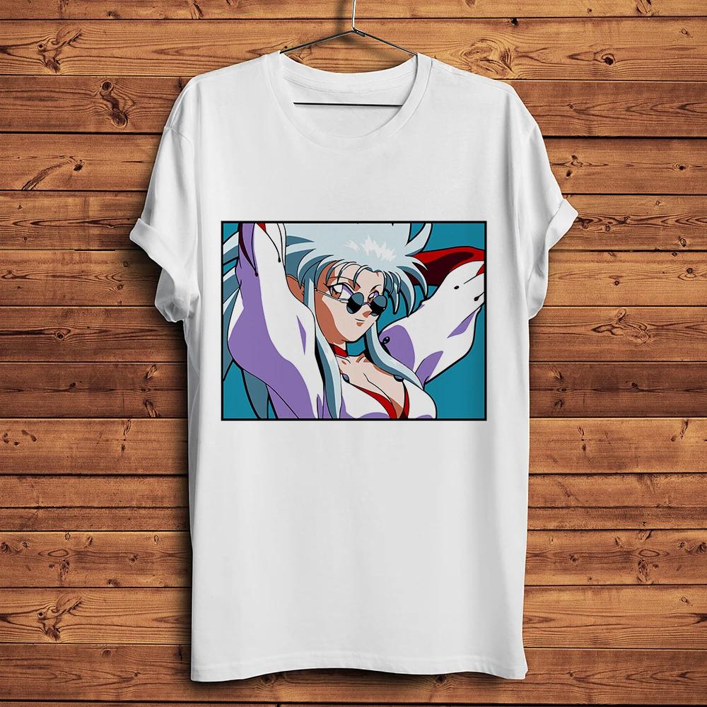 

Anime Ryoko Hakubi Tenchi MuyoFunny T Shirt White Casual Short Tshirt Unisex Streetwear Unisexga Tee Breathable Print S