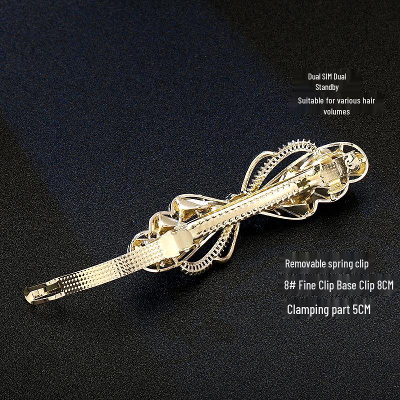 Elegante koreanische Kristall-Haarnadel für Damen