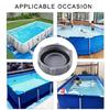 Pack of 2 Pool Drain Caps Pool Repair Parts Durable Plastic Drain Valves Caps Suitable for P6H1158ASS16 Pool Models