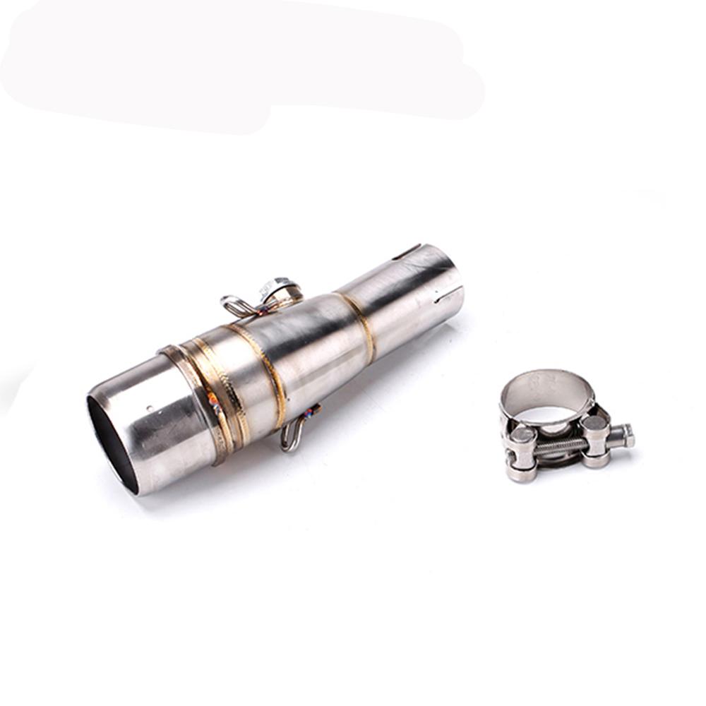 For Forza300 Forza 300 Motorcycle Exhaust Muffler Modified Connection Middle Tube Link Pipe 51 TYPE-E