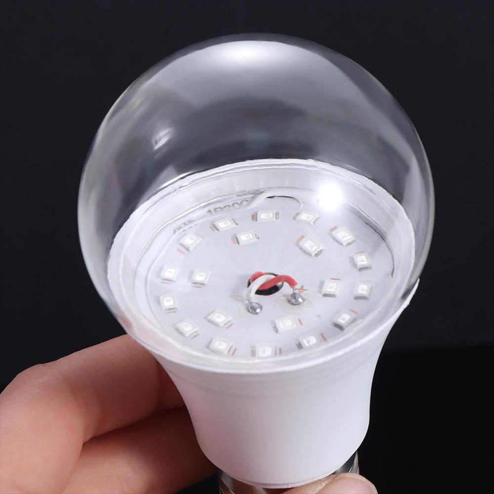 Portable Blacklight Ultraviolet Lamp UV Purple Bulb Atmosphere 360 Glow UV Light Bulbs E27 10W Purple Black Light Bulb Disco