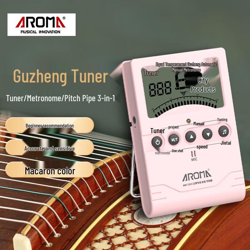 AROMA Digital Tuners & Metronomes for String Instruments