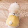 Cartoon Dog Rabbit Collar Vest Rabbit Pattern Two-Leg Dog Clothing  Autumn Winter