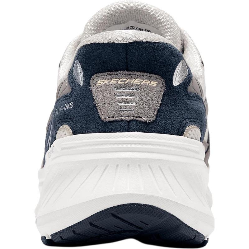 Skechers Edgeride Women Gray Blue Low Top Running Shoes 150650-OFNV