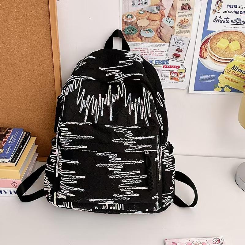 Backpack Female New Cute Female Student Schoolbag Junior High School High School College Student Class Backpack