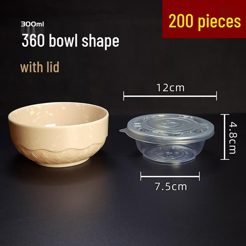 Qiwei Disposable Plastic Bowls