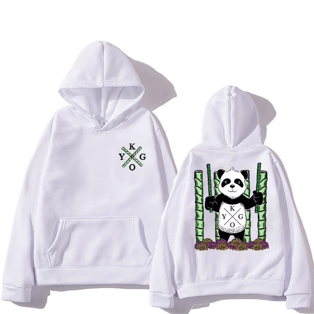 Kygo Panda Clothing Norwegian DJ Kygo Anime Graphic Hoodie Men Women's New Funny Fleece Harajuku Long Sleeve Hooded Sweatshirts