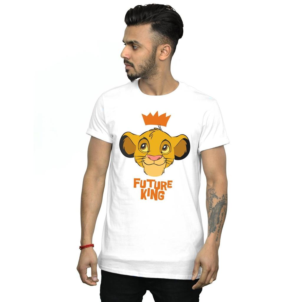 Disney Mens The Lion King Simba Future King T-Shirt