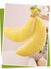 Oreiller en Peluche Banane Ultra Doux - Velours Côté Dormeur & Dossier Jouet en Peluche