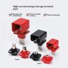 New 1 Set Battery Storage Terminal Post 100A 120A All-Copper Lithium Battery Energy Storage Terminal Battery Connector