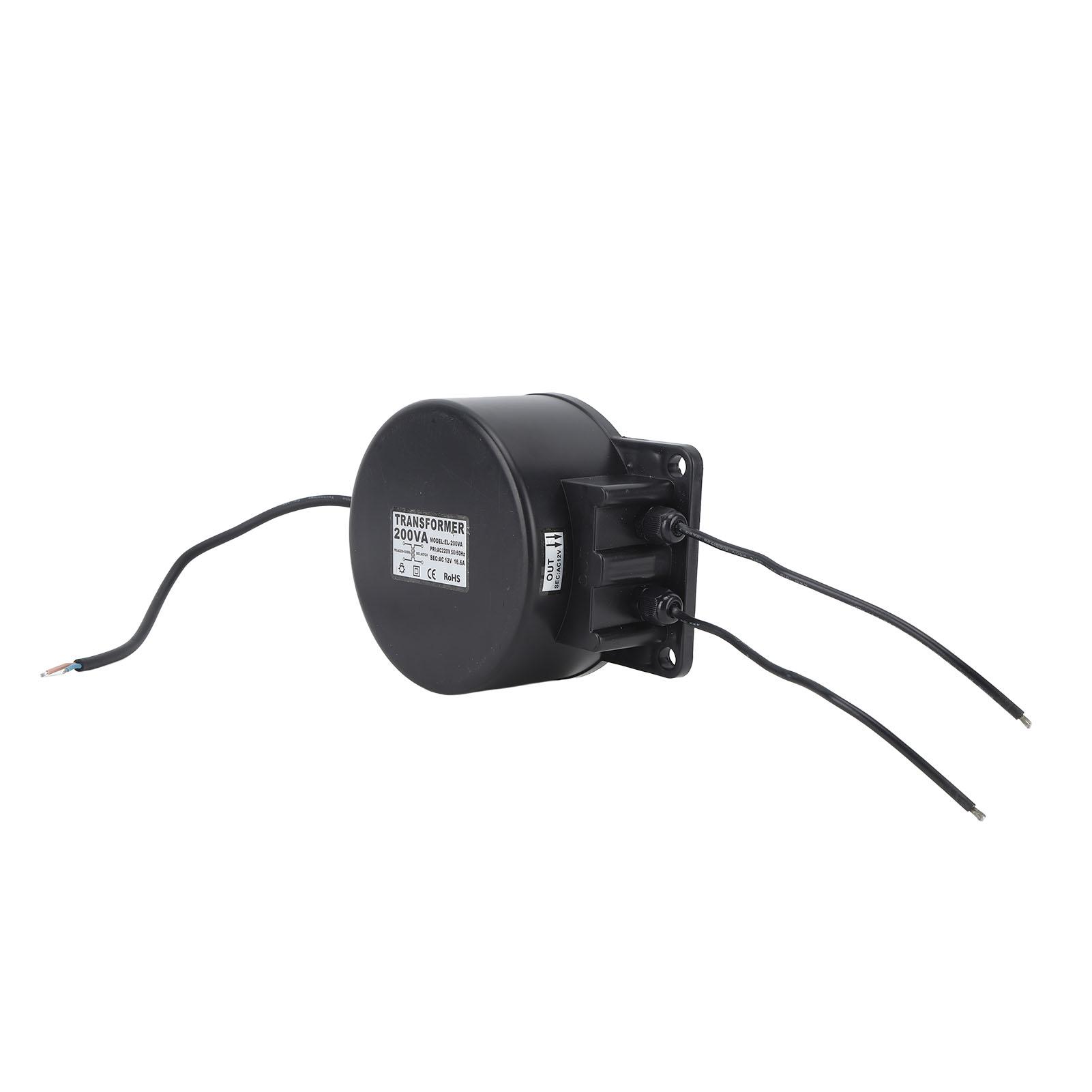 

Трансформатор для подсветки бассейна 200 Вт 200 ВА AC 220 В в 12 В IP68 Водонепроницаемый Низковольтный Трансформатор для Подводных Фонарей Плавания