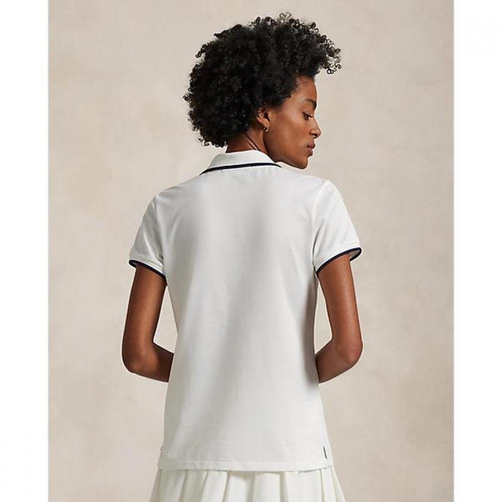 Polo Golf Women Tailored Fit Polo Bear Polo Shirt  Wmxgkninb920300100 