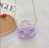 Jelly Bag South East Asia Children'S Bag Chain Pearl Handbag Rhombus Women'S Bag