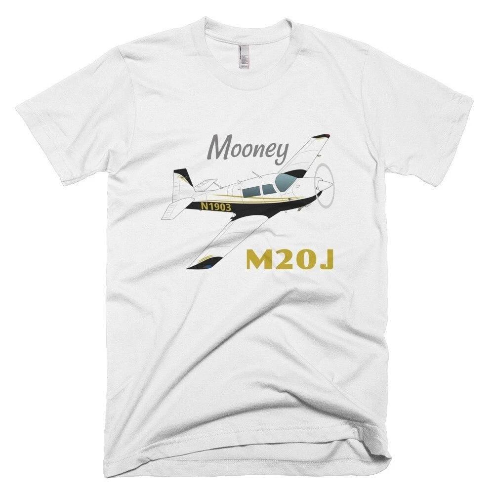 Mooney M20J / 201 Airplane T-shirt- Personalized with N# S