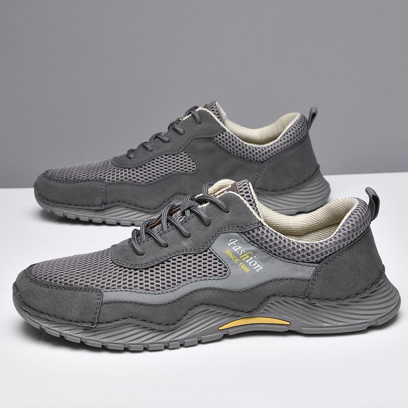 Новая мужская повседневная обувь с дышащей сеткой — фото 3