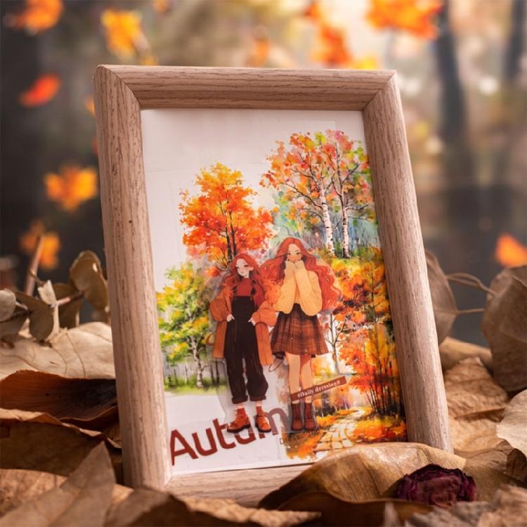 Forests Tape Beauty Tape Masking Tape Aesthetic Decorative Tape Hand Account Tape for Journaling Scrapbooking