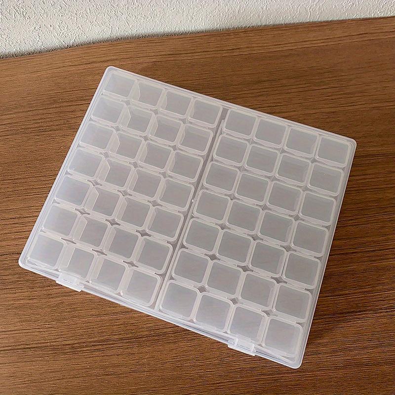 Прозрачный пластиковый органайзер для ювелирных изделий с 2856 отделениями для хранения серег бусин и изделий ручной работы 593₽