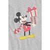 Disney Mens Mickey Mouse Present Christmas T-Shirt