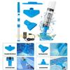 L8RE Portable Pool Vacuum Cleaner with Long Battery Life and Adjustable Nozzle for Thorough Pool and Hot Tubs Maintenance