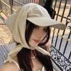 New Headscarf Hat Strap Neck Protection Sunblock Visor Outdoor Camping Style Cap