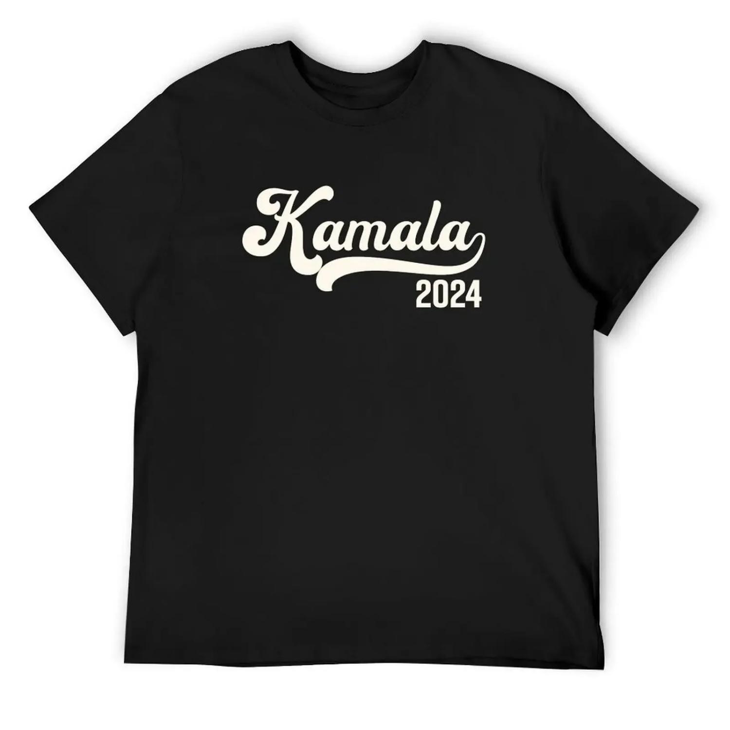 

Vote Kamala Harris 2024 Retro Varsity Antique White T-Shirt baggy shirts hippie clothes cute tops mens fashion XXXXXL чорний